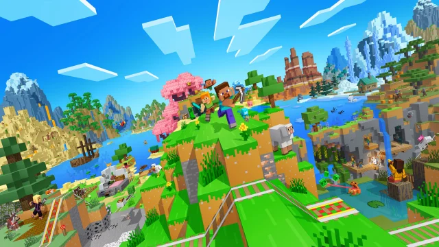 اکانت قانونی Minecraft برای PS4 و PS5