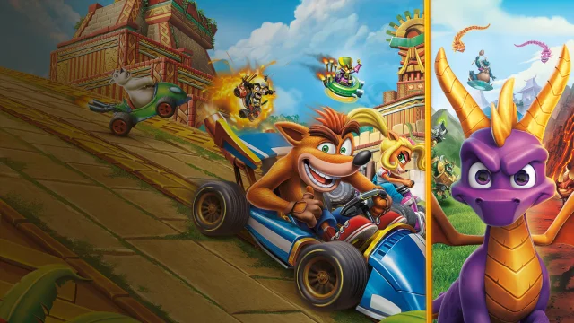 اکانت قانونی Crash Team Racing Nitro-Fueled + Spyro Game Bundle برای PS4 و PS5